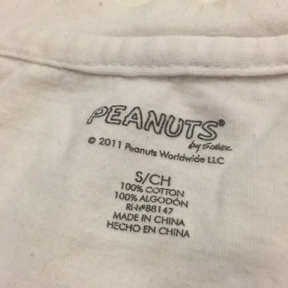 🇺🇸Peanuts tee Snoopy - Picture 5 of 8